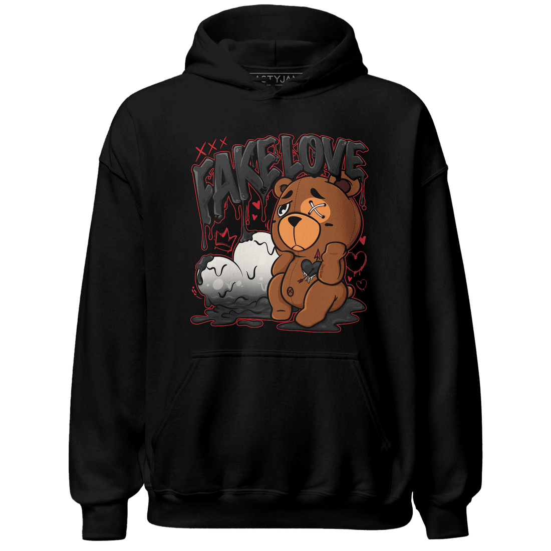 JD Jumman Jack University Red Hoodie Match Fake Love BER - NastyJamz