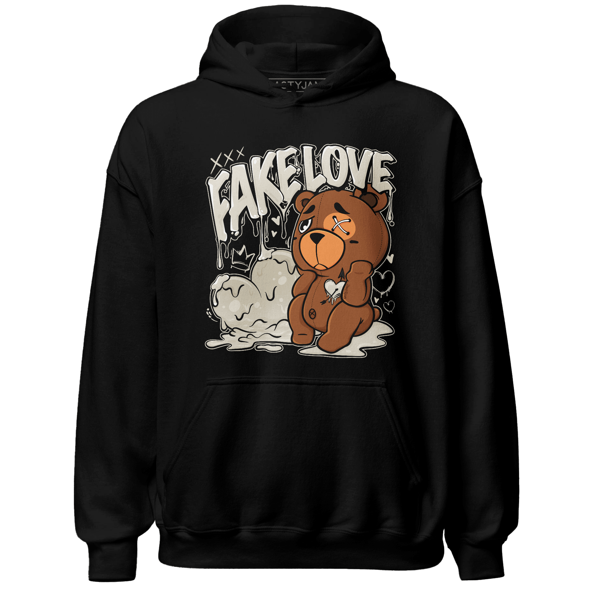 Gratitude 11s Hoodie Match Fake Love BER - NastyJamz