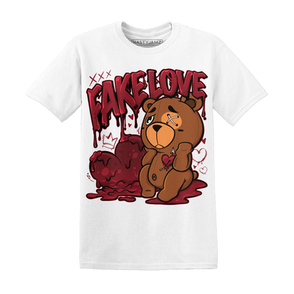 Cherry 12s T Shirt Match Fake Love BER - NastyJamz