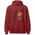 Cherry 12s Hoodie Match Fake Love BER - NastyJamz