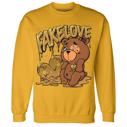 Wheat 13s Sweatshirt Match Fake Love BER - NastyJamz