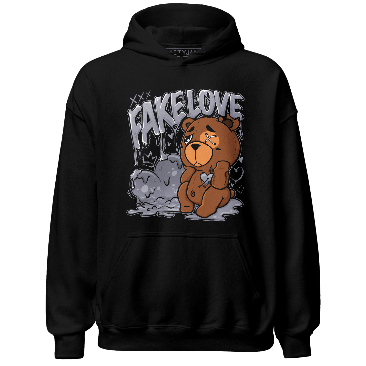 Stealth 14s Hoodie Match Fake Love BER - NastyJamz