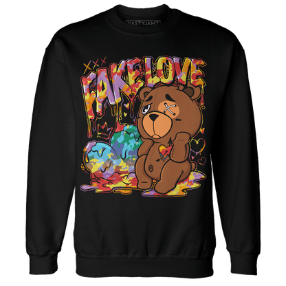 Mid GS Six Championships 1s Sweatshirt Match Fake Love BER - NastyJamz