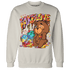 Mid GS Six Championships 1s Sweatshirt Match Fake Love BER - NastyJamz