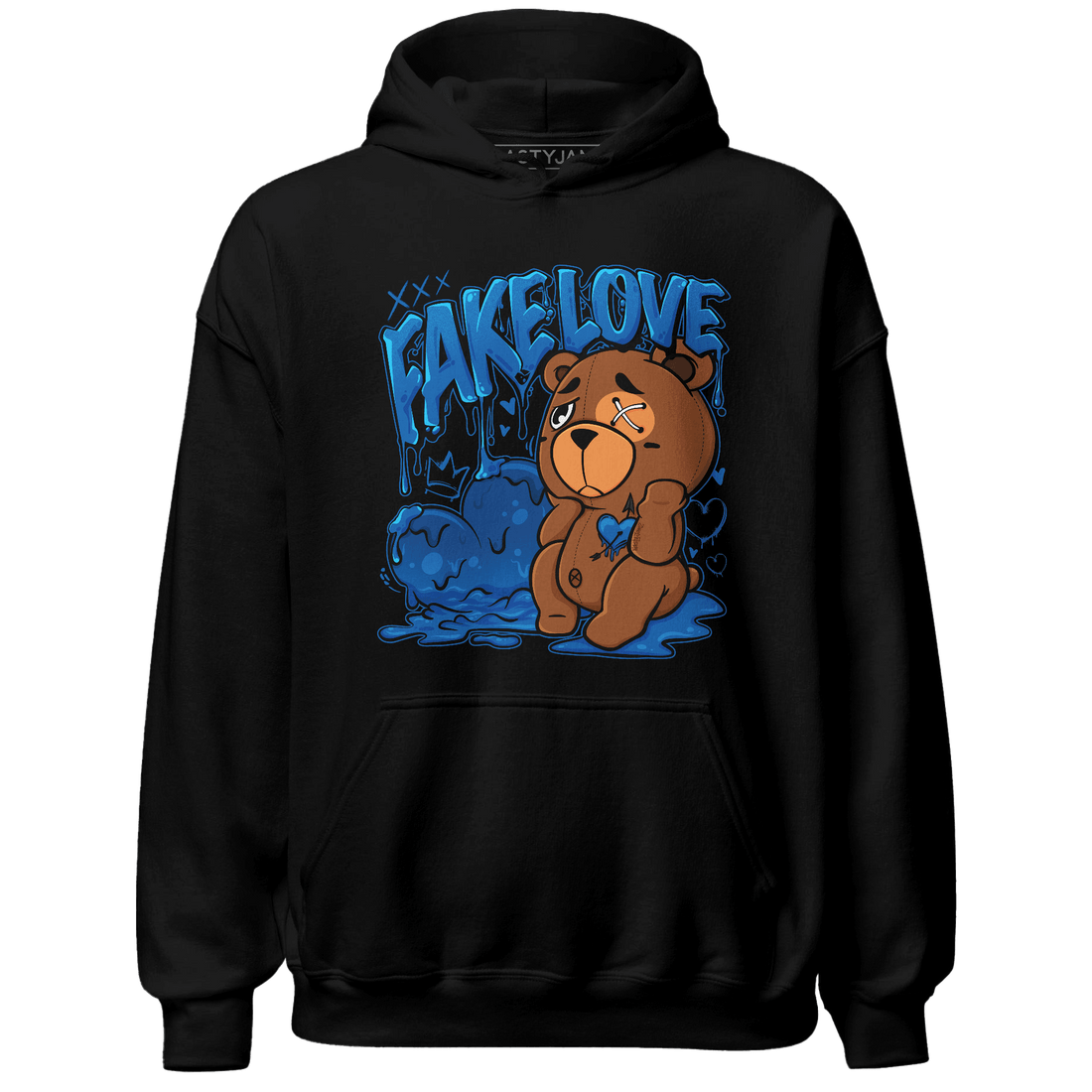 Royal Reimagined 1s Hoodie Match Fake Love BER - NastyJamz