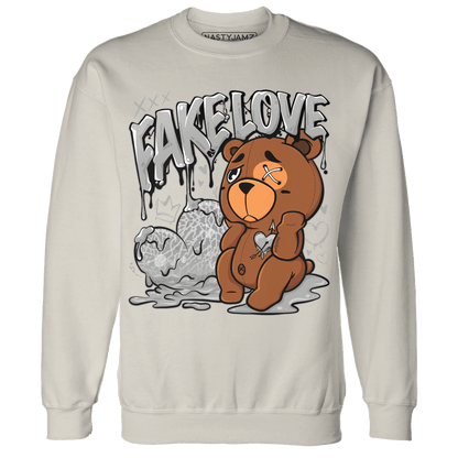 Craft Ivory 3s Sweatshirt Match Fake Love BER - NastyJamz
