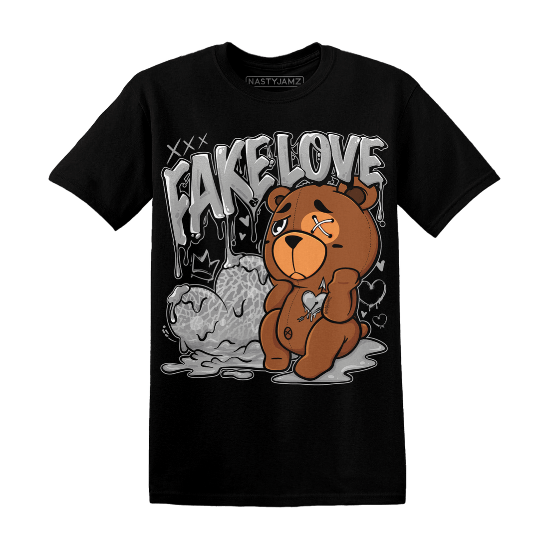 Craft Ivory 3s T Shirt Match Fake Love BER - NastyJamz