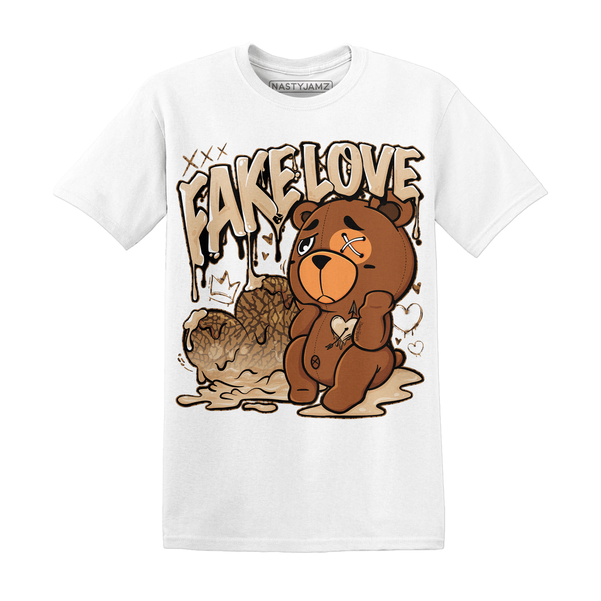 Palomino 3s T Shirt Match Fake Love BER - NastyJamz