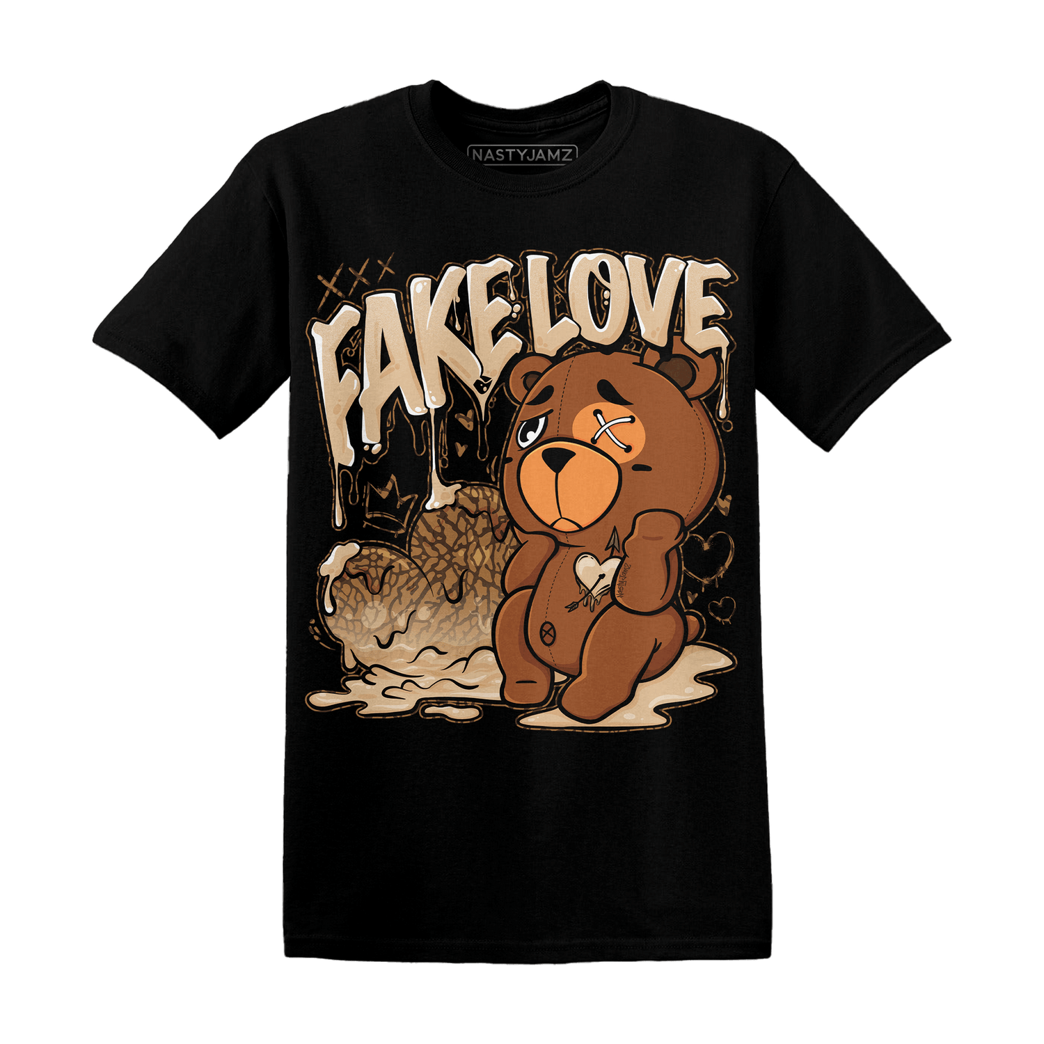 Palomino 3s T Shirt Match Fake Love BER - NastyJamz