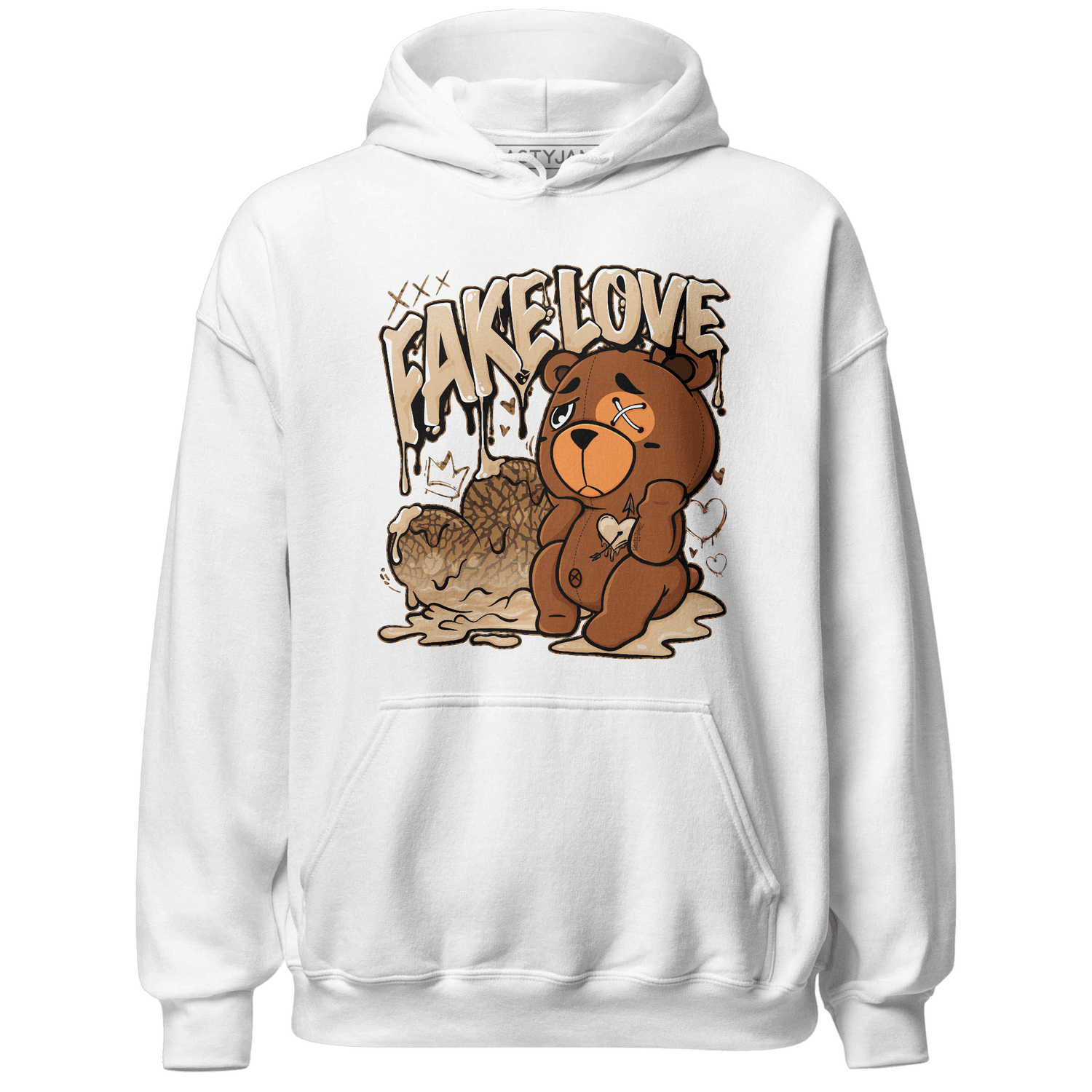 Palomino 3s Hoodie Match Fake Love BER - NastyJamz