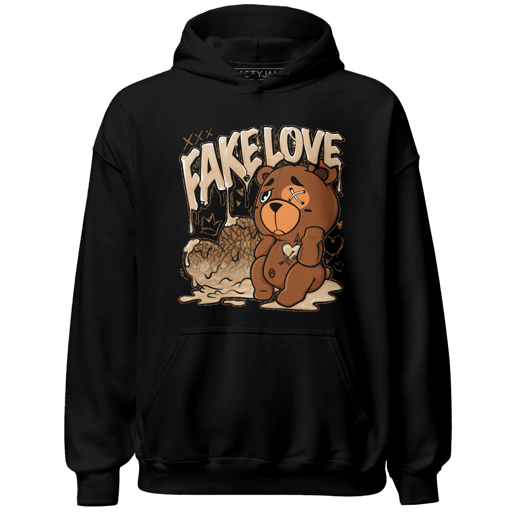 Palomino 3s Hoodie Match Fake Love BER - NastyJamz