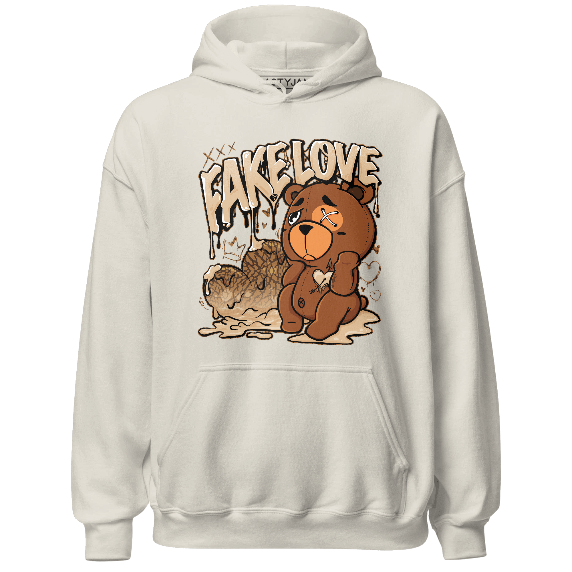 Palomino 3s Hoodie Match Fake Love BER - NastyJamz