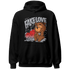 Bred Reimagined 4s Hoodie Match Fake Love BER - NastyJamz