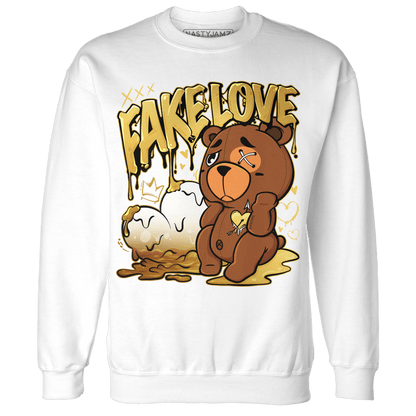 Sail 4s Sweatshirt Match Fake Love BER - NastyJamz