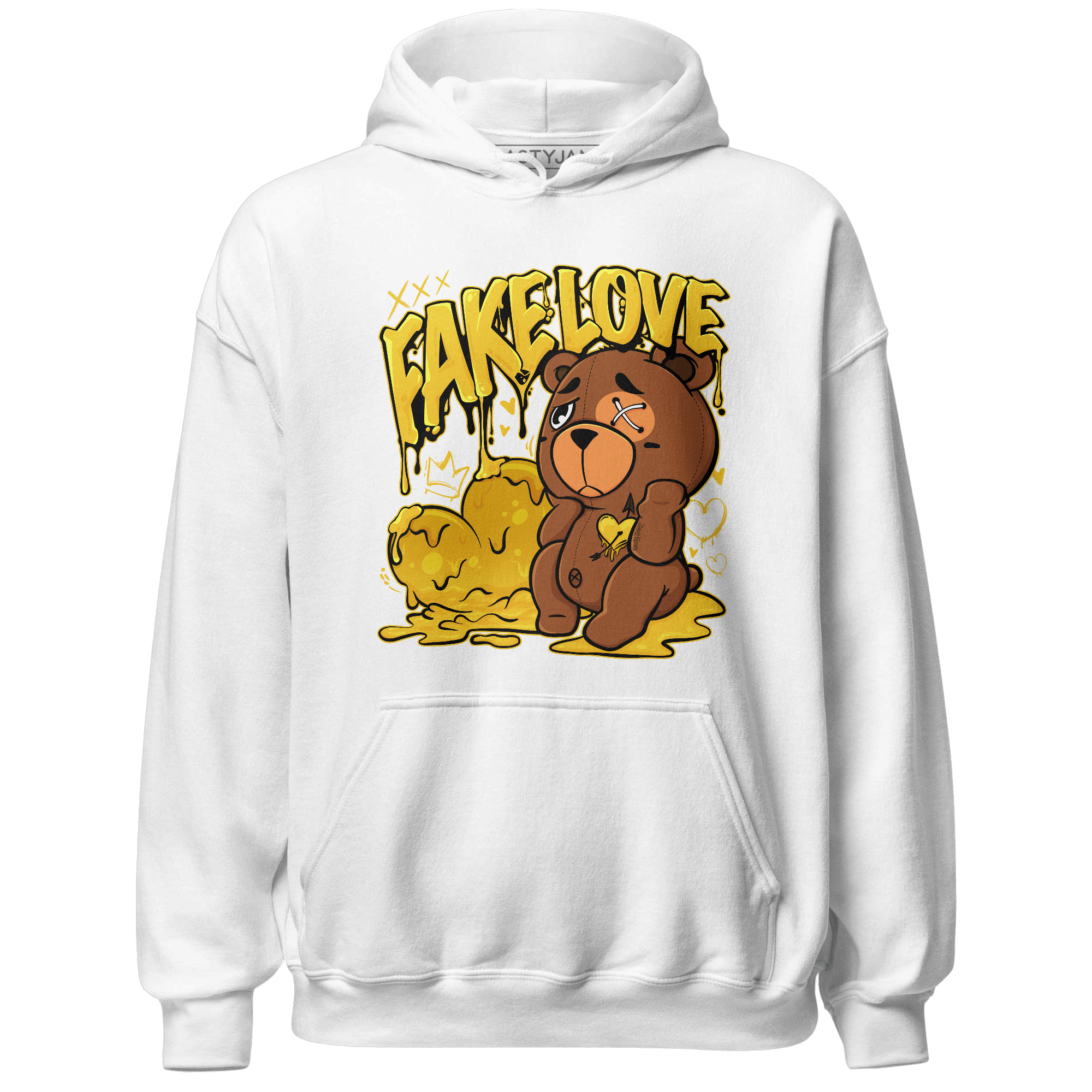 Yellow Ochre 6s Hoodie Match Fake Love BER - NastyJamz