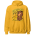 Yellow Ochre 6s Hoodie Match Fake Love BER - NastyJamz