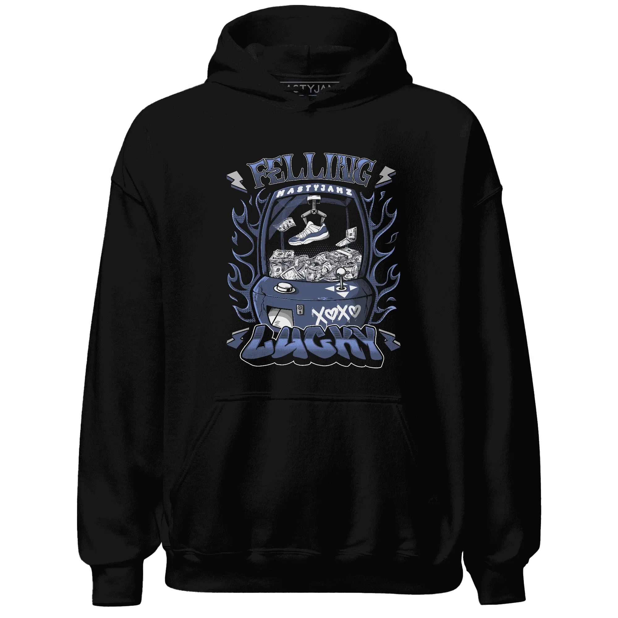 Low-Diffused-Blue-11s-Hoodie-Match-Feeling-Lucky