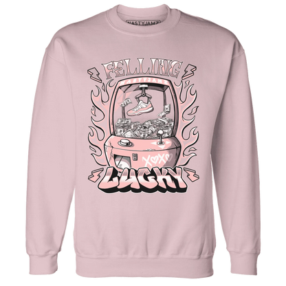 Low-Legend-Pink-11s-Sweatshirt-Match-Feeling-Lucky