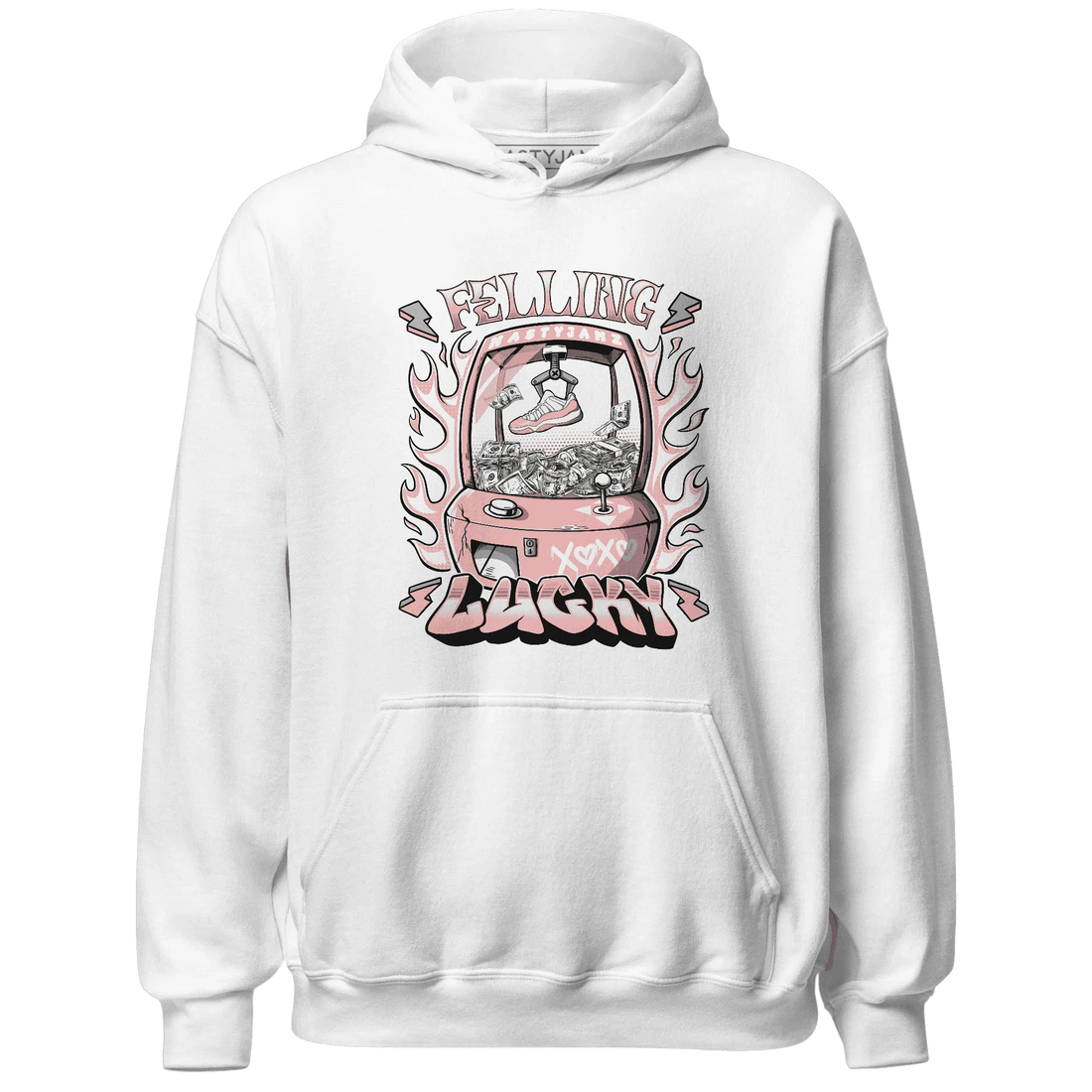 Low-Legend-Pink-11s-Hoodie-Match-Feeling-Lucky