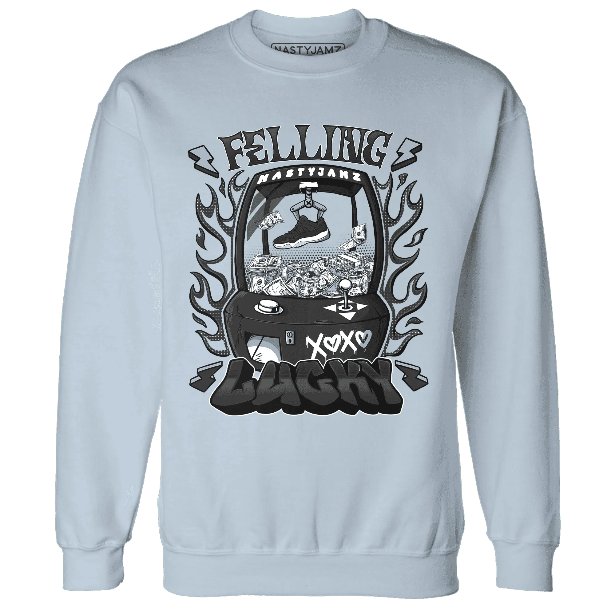 Low-Space-Jamz-11s-Sweatshirt-Match-Feeling-Lucky