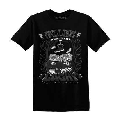 Low-Space-Jamz-11s-T-Shirt-Match-Feeling-Lucky