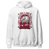 Retro-Red-Taxi-12s-Hoodie-Match-Feeling-Lucky