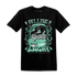 High-OG-Green-Glow-1s-T-Shirt-Match-Feeling-Lucky