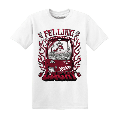 High-White-Team-Red-1s-T-Shirt-Match-Feeling-Lucky