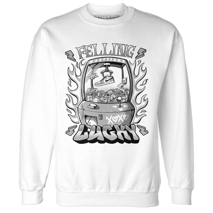 Wolf-Grey-1s-Sweatshirt-Match-Feeling-Lucky
