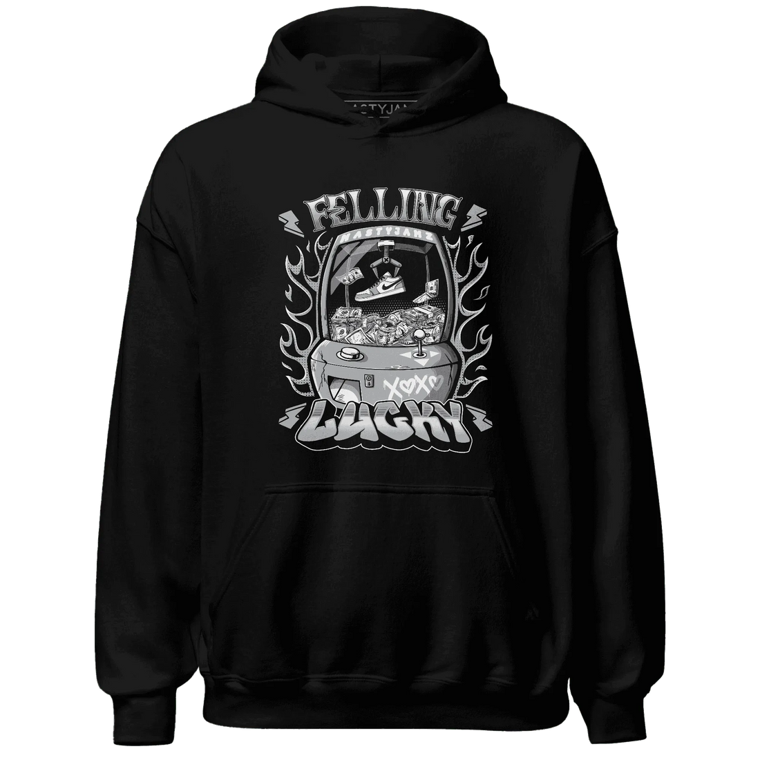 Wolf-Grey-1s-Hoodie-Match-Feeling-Lucky
