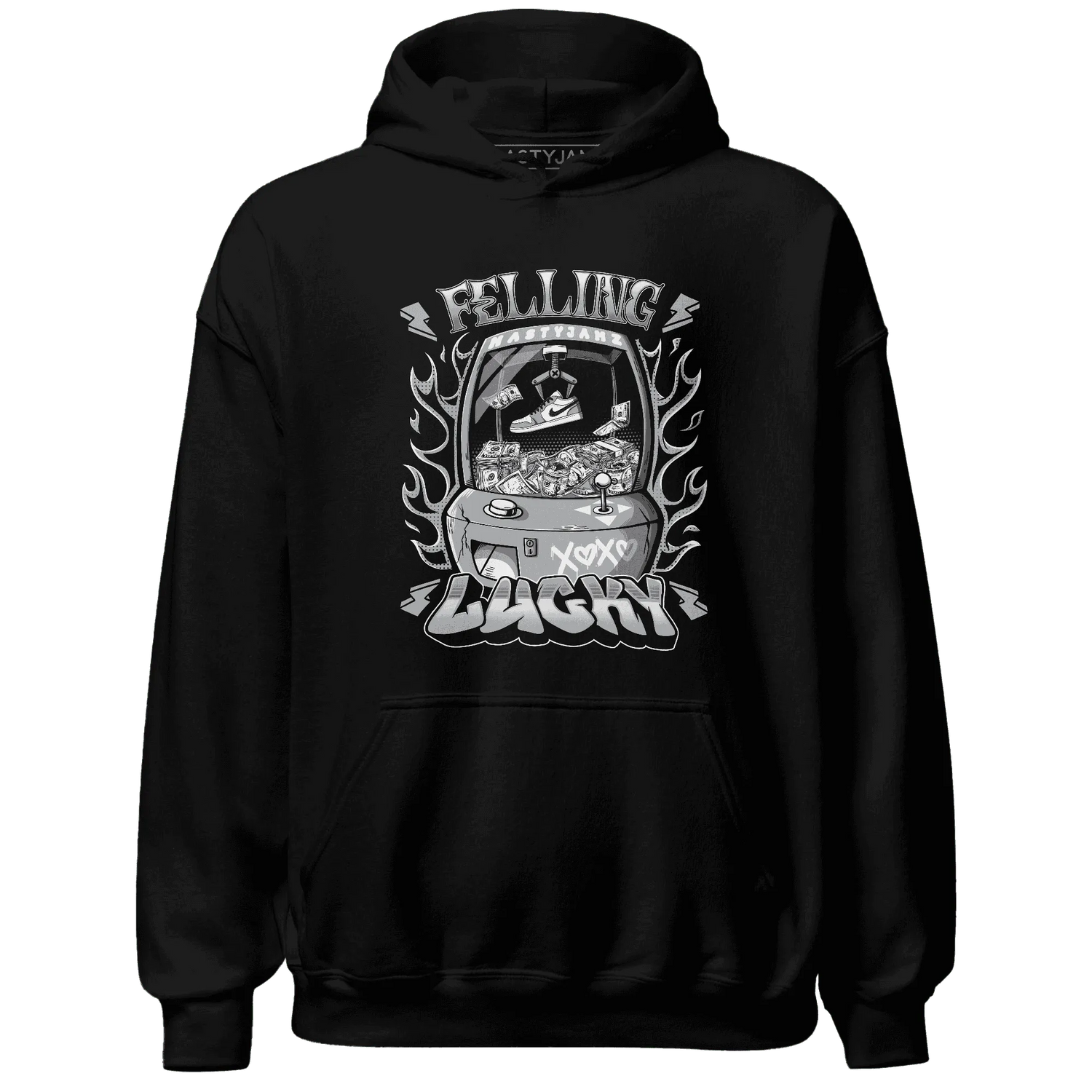 Wolf-Grey-1s-Hoodie-Match-Feeling-Lucky