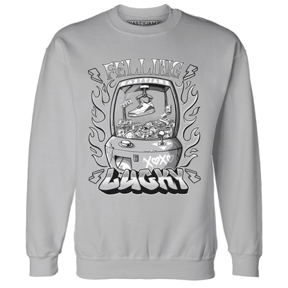 Cement-Grey-3s-Sweatshirt-Match-Feeling-Lucky
