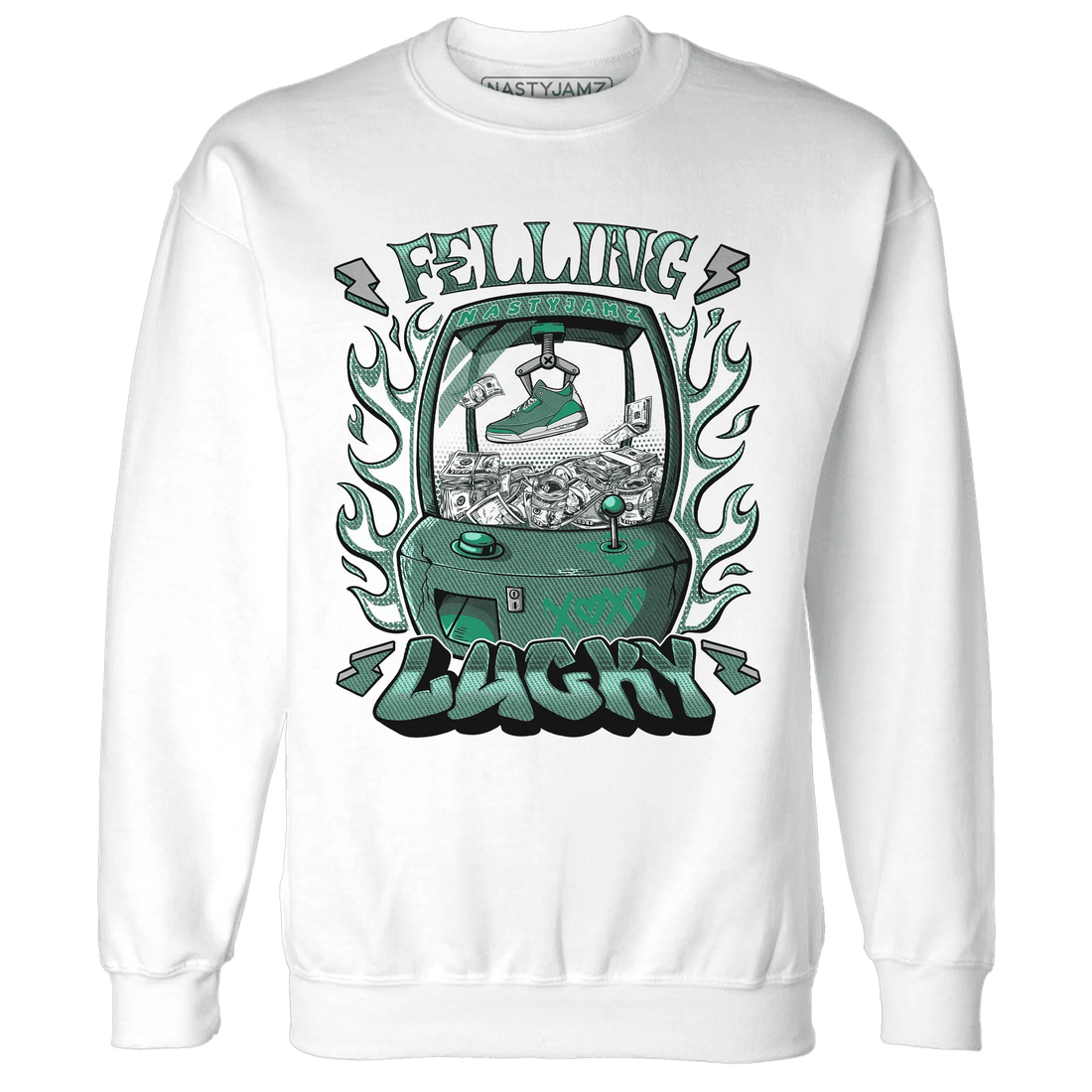 Nina-CN-Abney-3s-Sweatshirt-Match-Feeling-Lucky