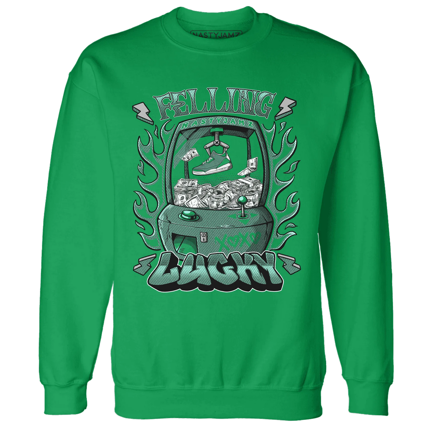 Nina-CN-Abney-3s-Sweatshirt-Match-Feeling-Lucky