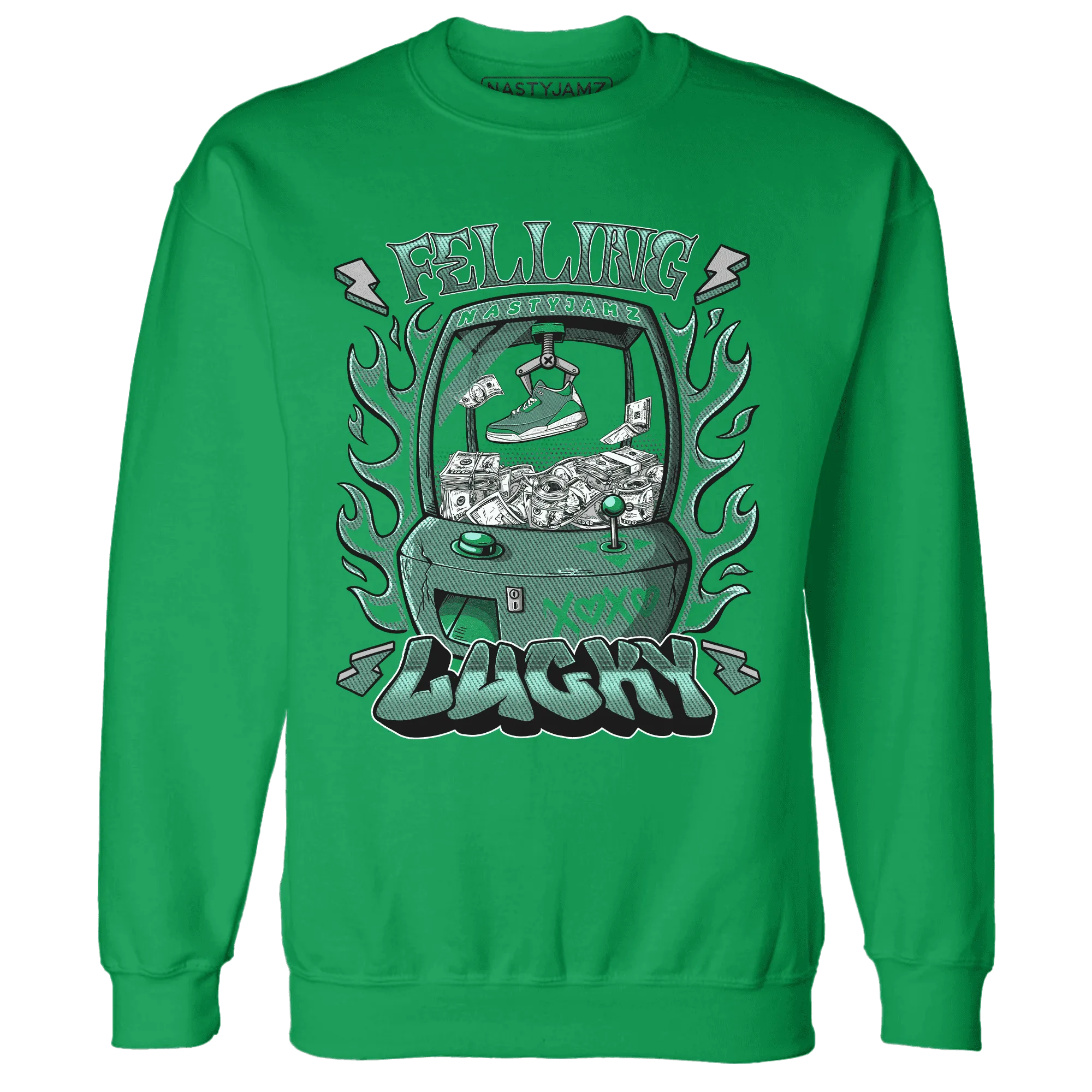 Nina-CN-Abney-3s-Sweatshirt-Match-Feeling-Lucky