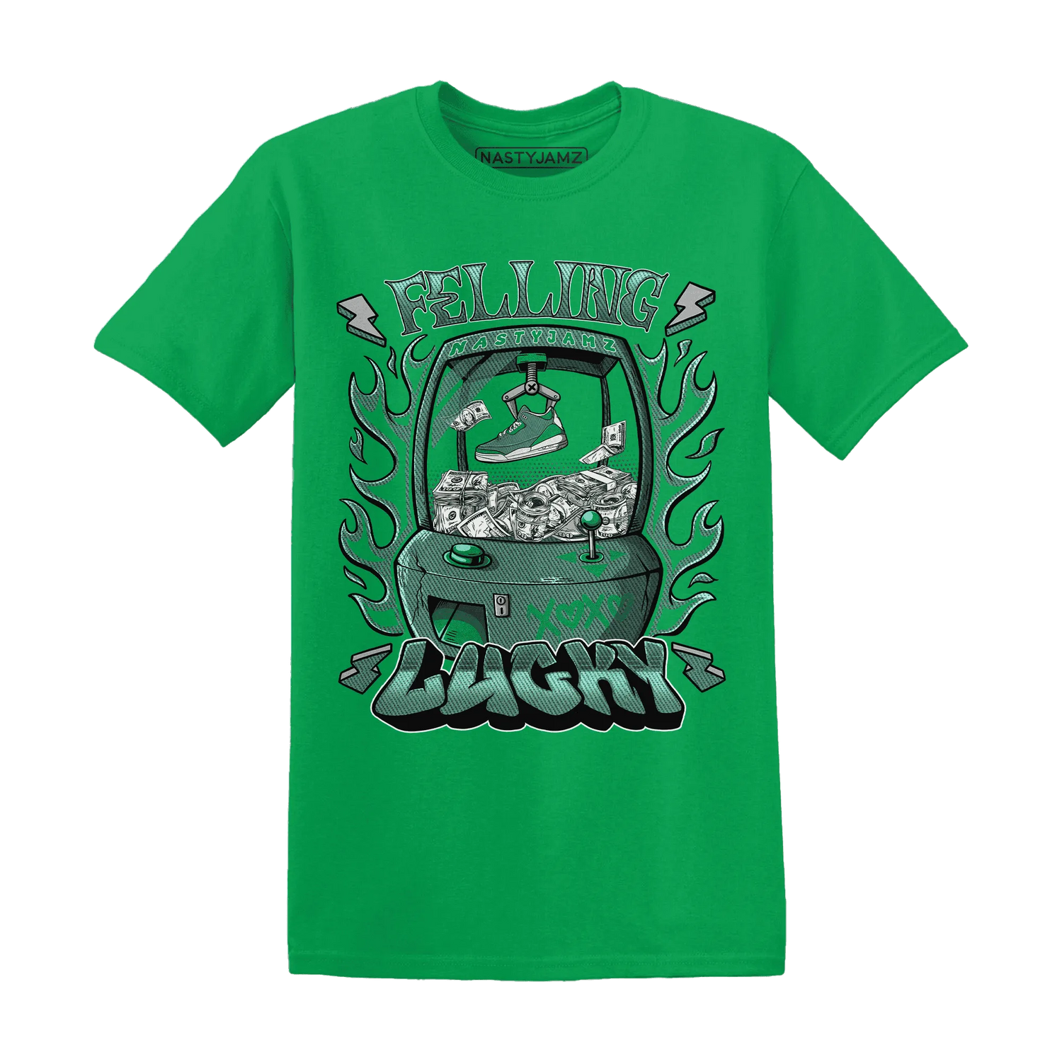 Nina-CN-Abney-3s-T-Shirt-Match-Feeling-Lucky