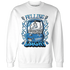 Industrial-Blue-4s-Sweatshirt-Match-Feeling-Lucky