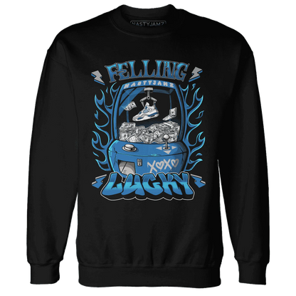 Industrial-Blue-4s-Sweatshirt-Match-Feeling-Lucky