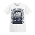 White-Navy-6s-T-Shirt-Match-Feeling-Lucky