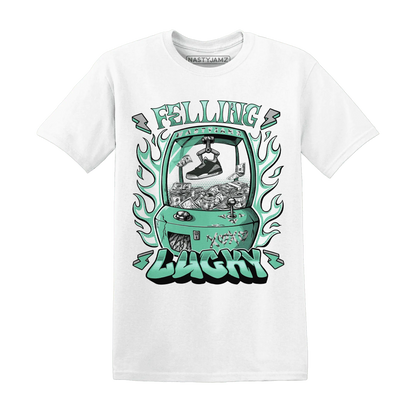 Green-Glow-3s-T-Shirt-Match-Feeling-Lucky