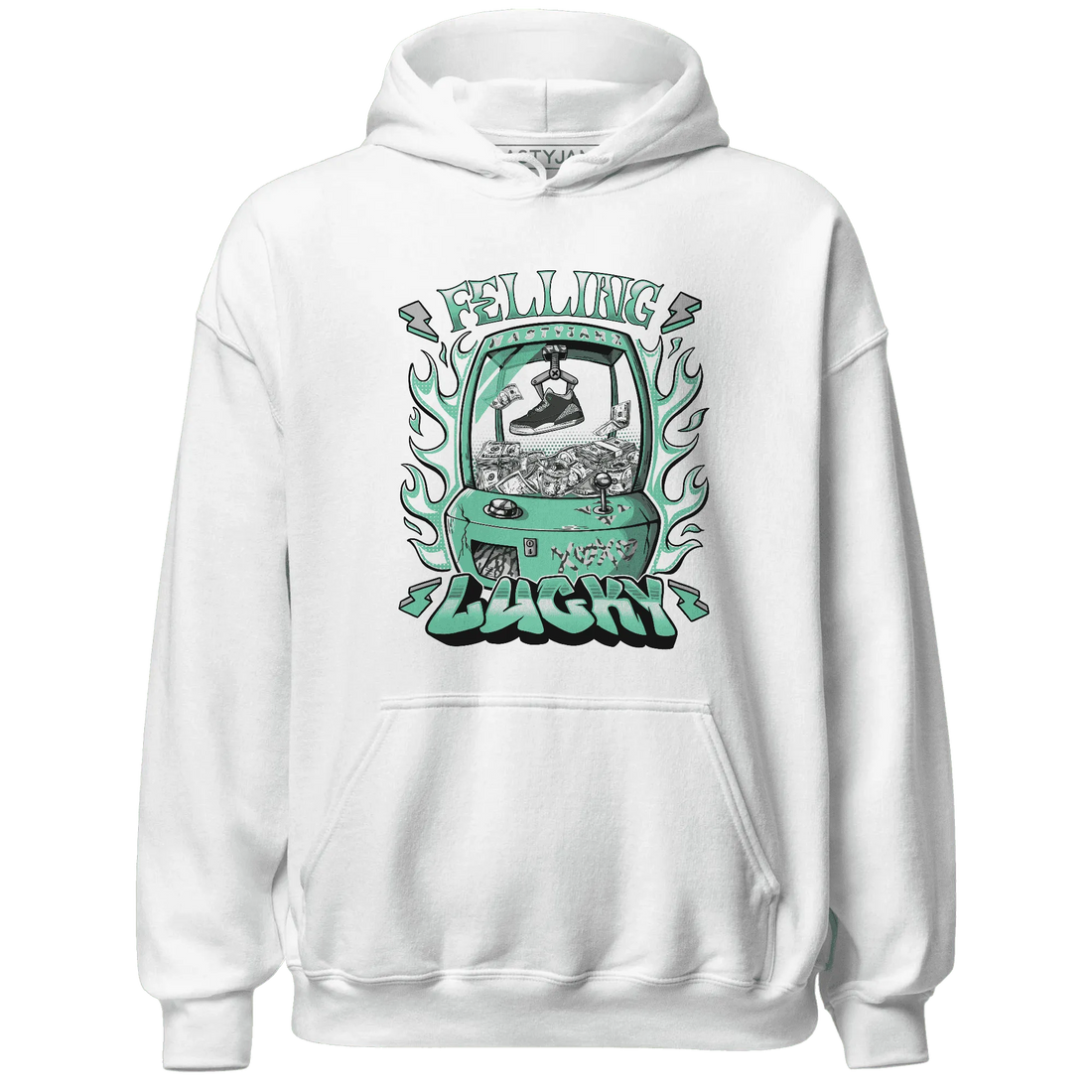 Green-Glow-3s-Hoodie-Match-Feeling-Lucky