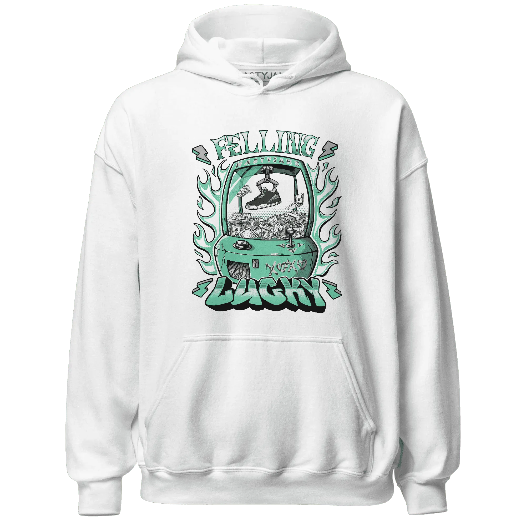 Green-Glow-3s-Hoodie-Match-Feeling-Lucky