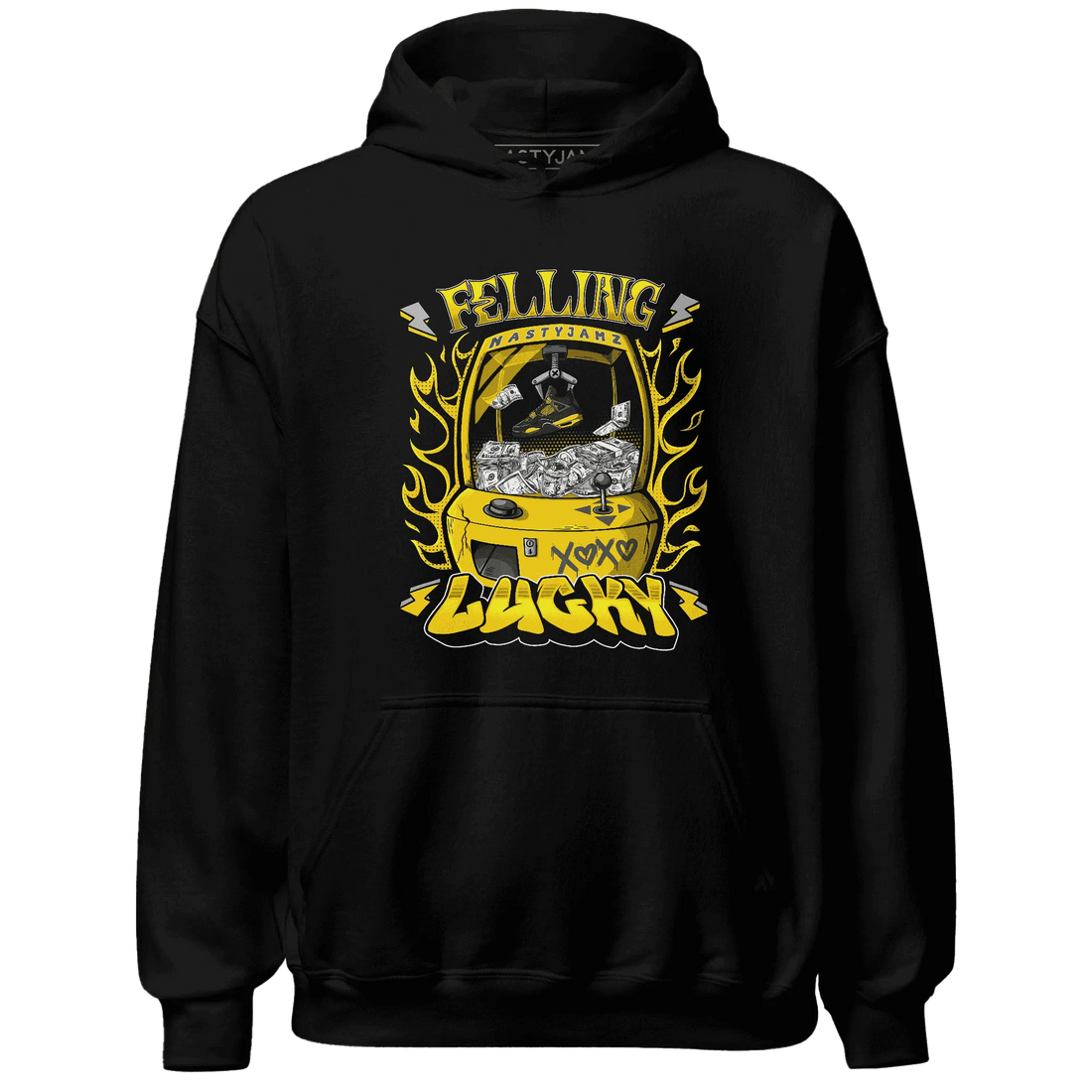 Thunder-4s-Hoodie-Match-Feeling-Lucky