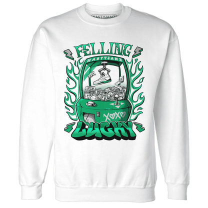 Lucky-Green-5s-Sweatshirt-Match-Feeling-Lucky