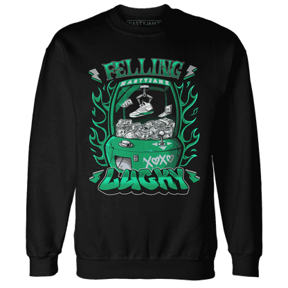 Lucky-Green-5s-Sweatshirt-Match-Feeling-Lucky