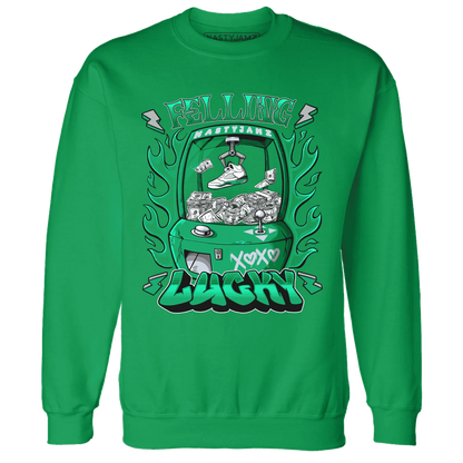 Lucky-Green-5s-Sweatshirt-Match-Feeling-Lucky