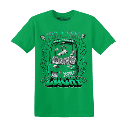 Lucky-Green-5s-T-Shirt-Match-Feeling-Lucky