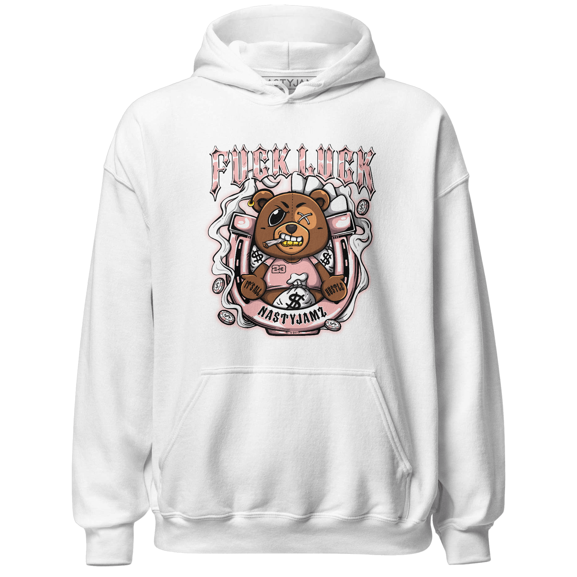 Low Legend Pink 11s Hoodie Match F Luck BER - NastyJamz