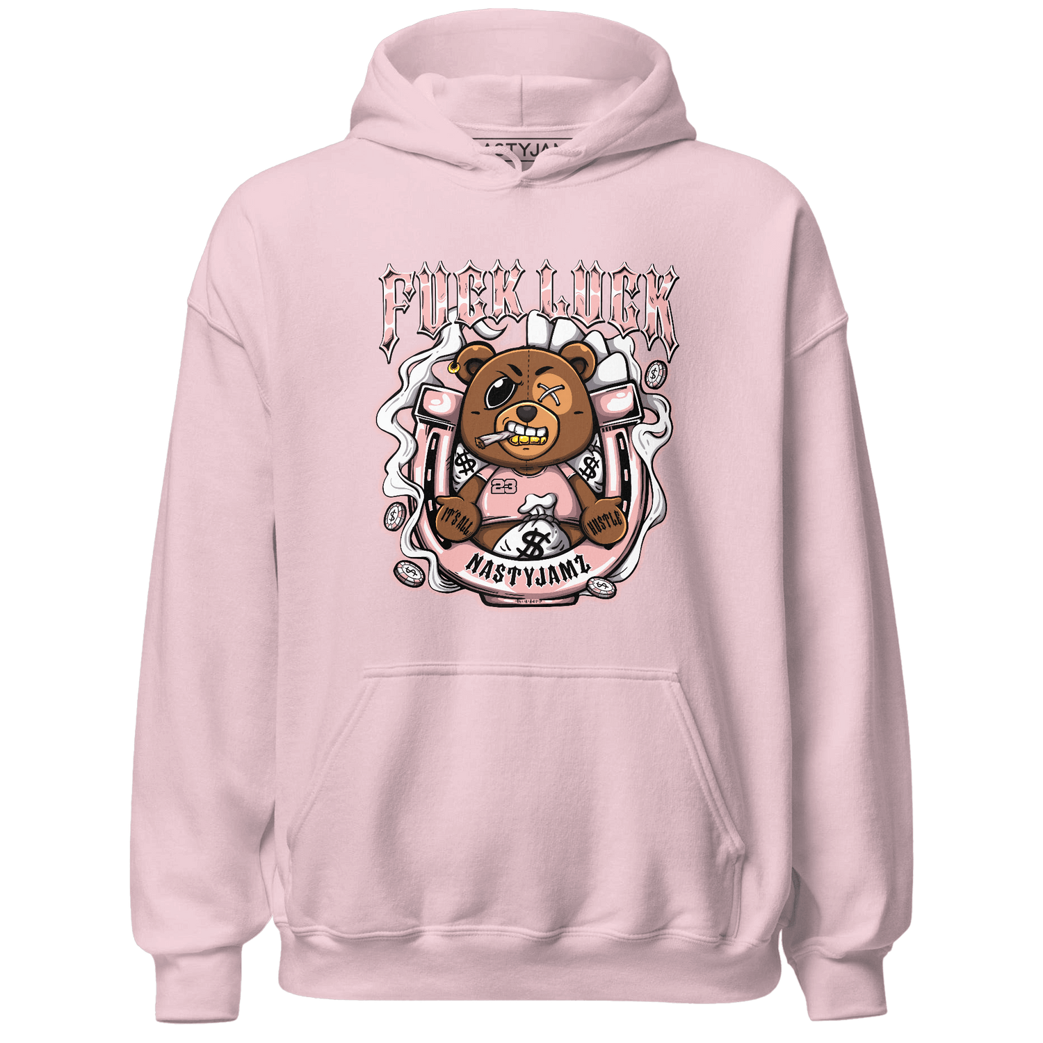 Low Legend Pink 11s Hoodie Match F Luck BER - NastyJamz