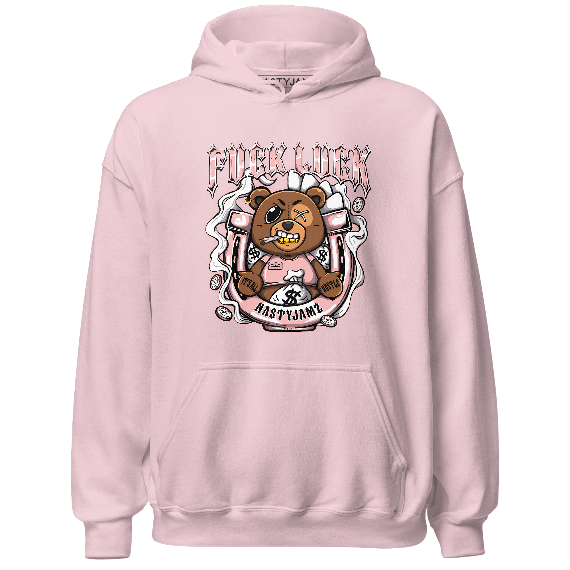 Low Legend Pink 11s Hoodie Match F Luck BER - NastyJamz
